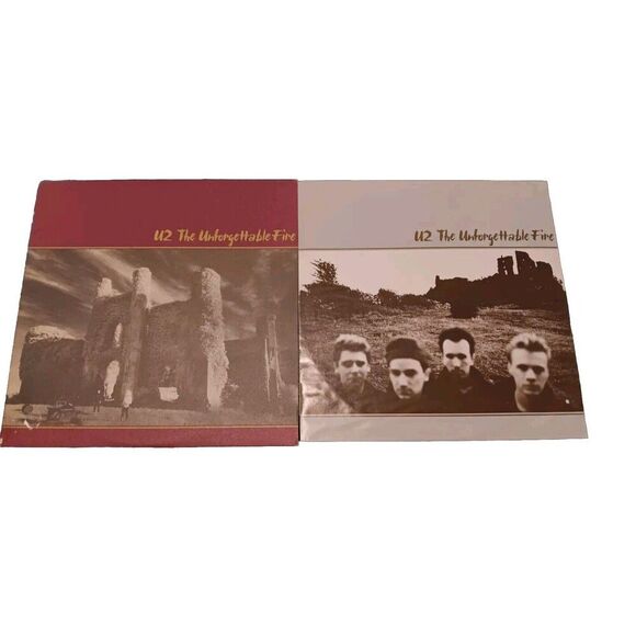 U2 1984 ISLAND RECORDS 90231 THE UNFORGETTABLE FIRE PLAYED Vinyl Record LP RARE - Picture 1 of 16